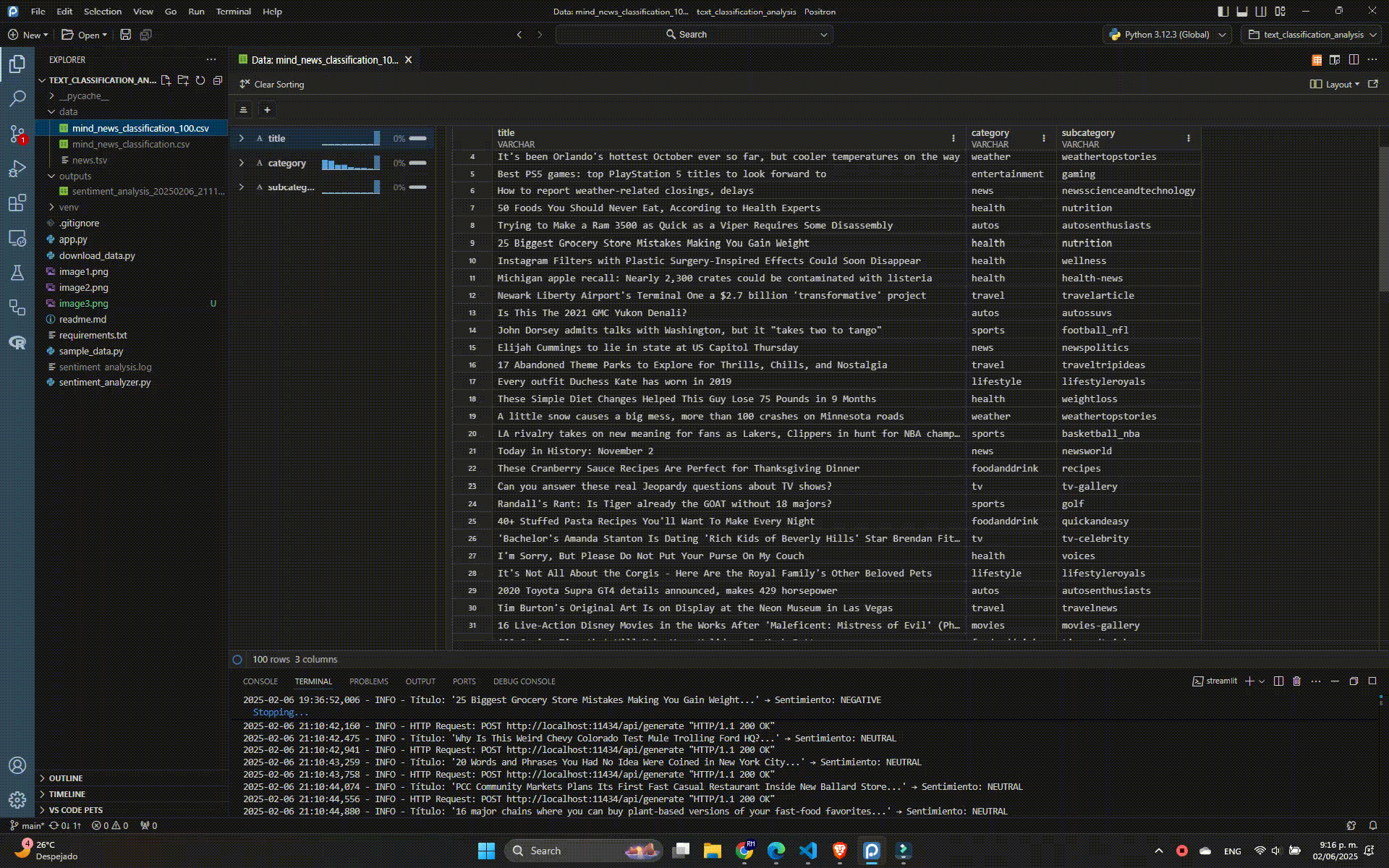 Demo de la Aplicación